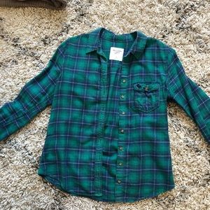 Abercrombie and Fitch flannel